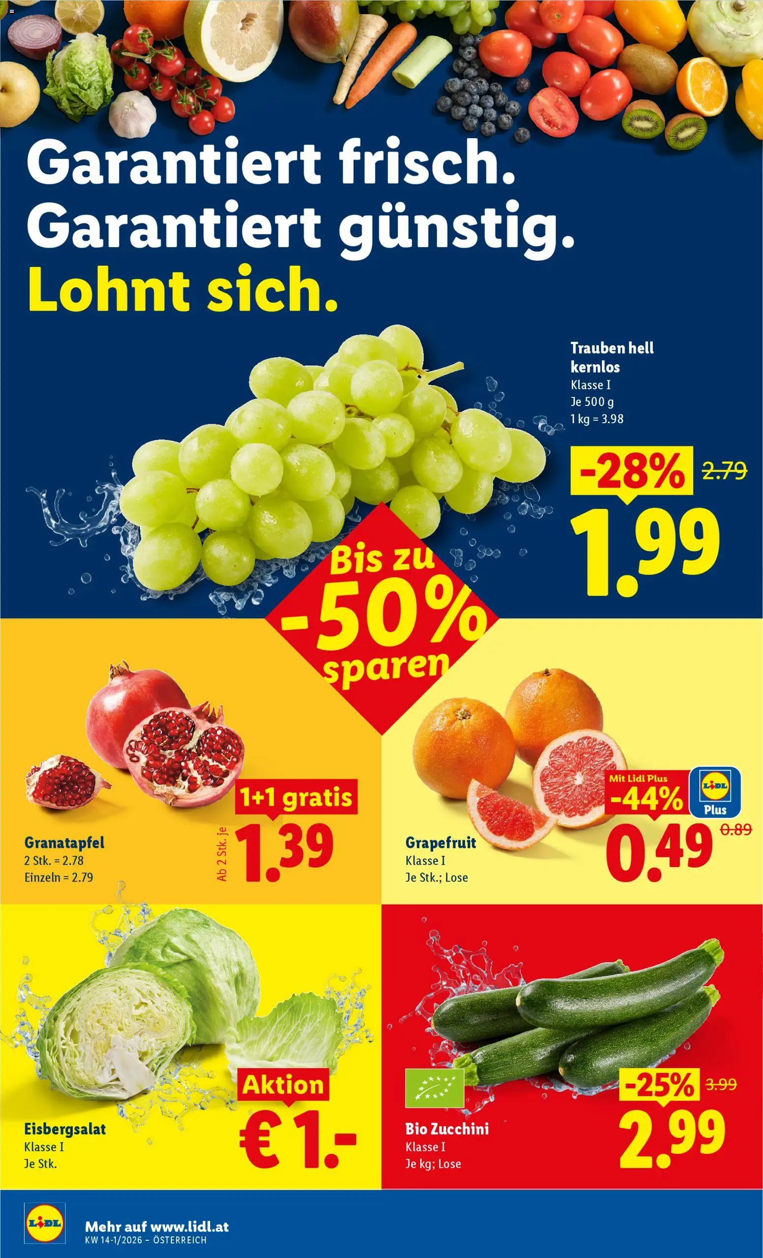 Lidl Flugblatt - Eisenstadt, Ebenfurth, Mattersburg gültig ab 26.03.2026 | Seite: 37 | Produkte: Grapefruit