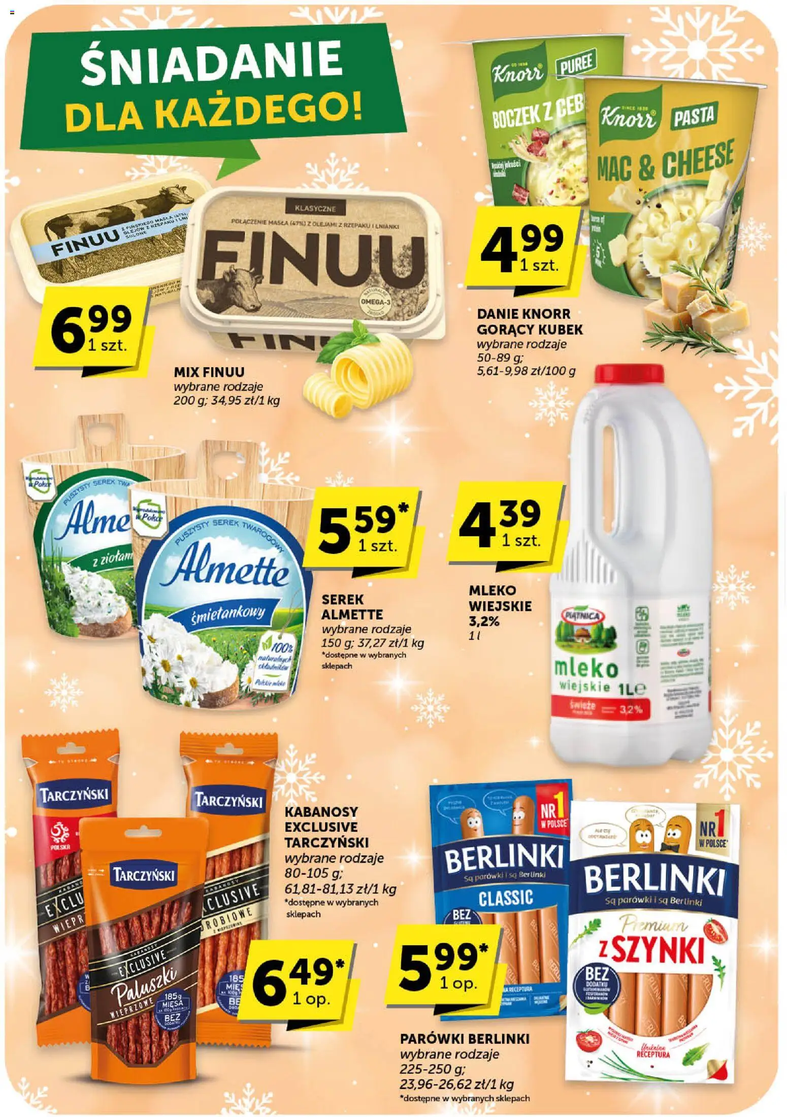 Euro Sklep Gazetka - Minimarket od 27.12.2025 | Strona: 20 | Produkty: Serek, Kabanosy, Boczek, Paluszki