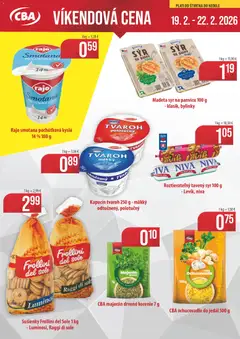 CBA Verex leták platný od 19.02.2026