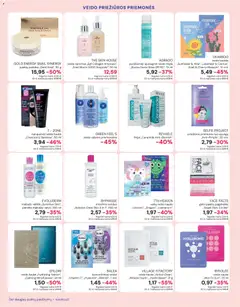 Eurokos leidinys galioja nuo 26.02.2026 | Puslapis: 6 | Prekių: Kaukė, Micelinis vanduo, Veido kaukė