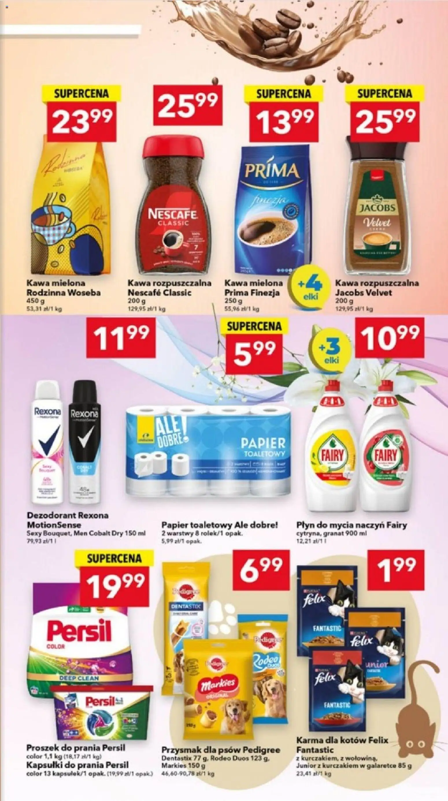 Lewiatan gazetka - Szczecin od 20.11.2025 | Strona: 7 | Produkty: Persil, Kawa, Proszek do prania, Płyn do mycia naczyń