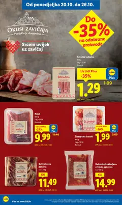 Dalmatinska panceta, cca 1.2 kg - Pregled kataloga iz trgovine Lidl, vrijedi od 20.10.2025 | Stranica: 10 | Proizvodi: Pršut, Narezak, Kobasica, Panceta