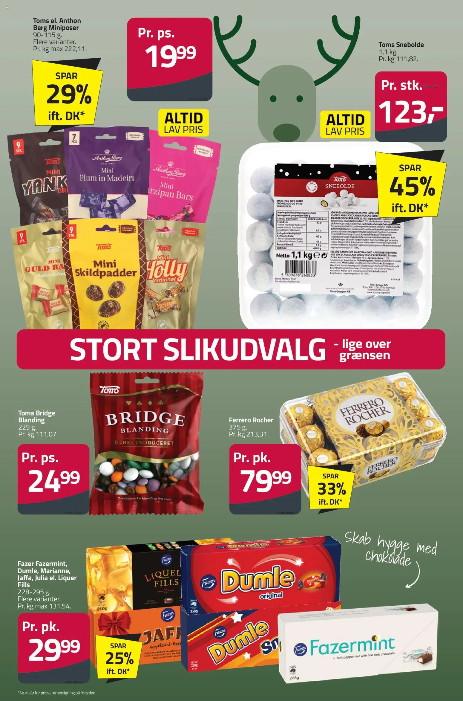 Fleggaard tilbudsavis – gyldig fra 26.11.2025 | Side: 5 | Produkter: Chokolade, Skab, Marcipan