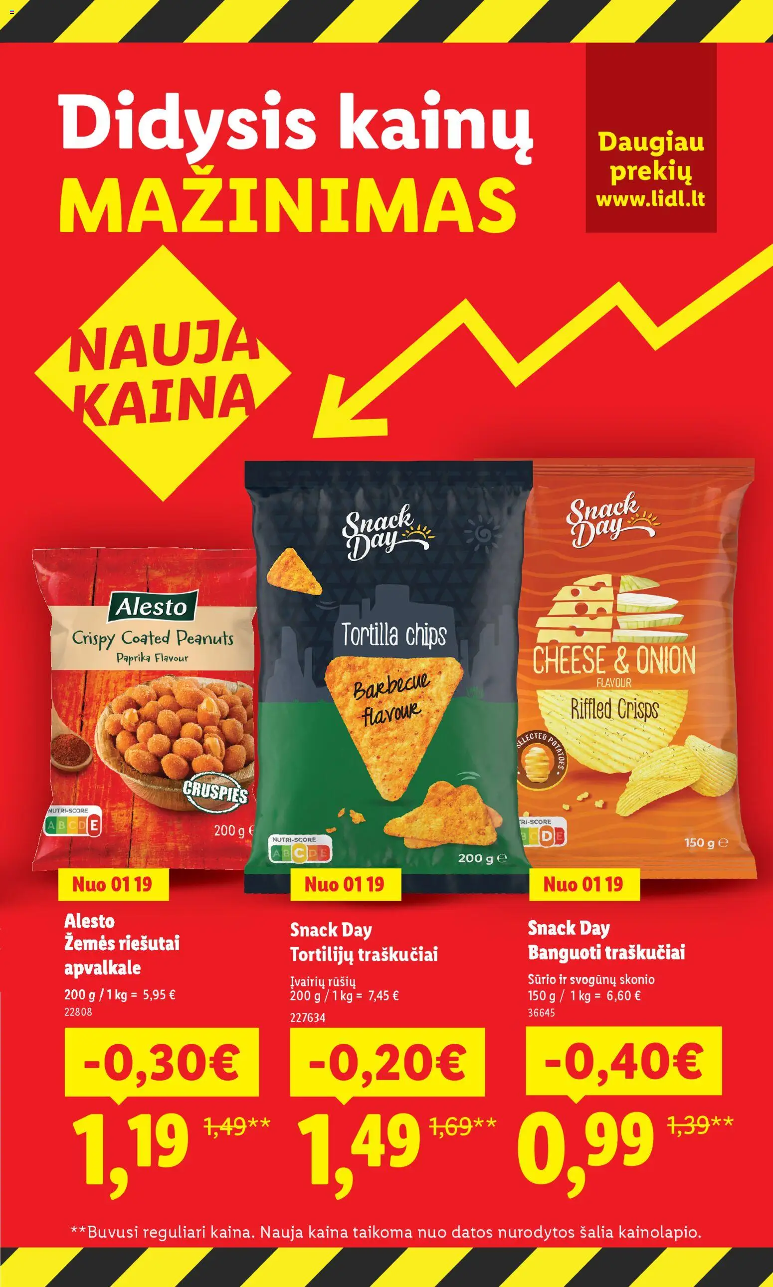 LIDL akcijos nuo 26.01.2026 | Puslapis: 5 | Prekių: Riešutai, Paprika, Traškučiai