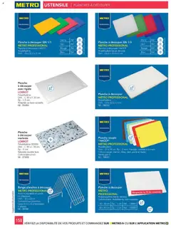 METRO - Prévisualisation de METRO - #CHR Équipement valide à partir de 01.01.2025 | Page: 158 | Produits: Couteau, Planche à découper