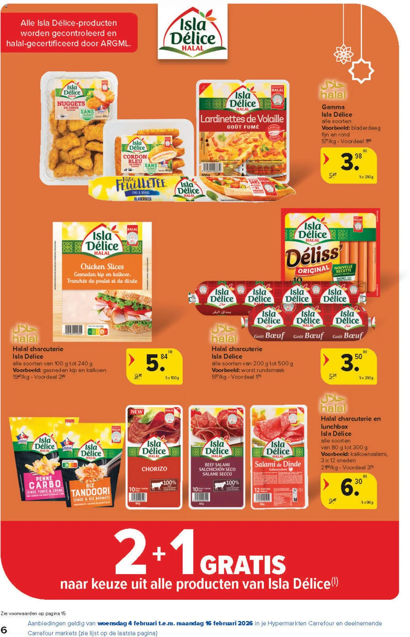 {H1} | Pagina: 6 | Producten: Worst, Kip, Lunchbox, Salami