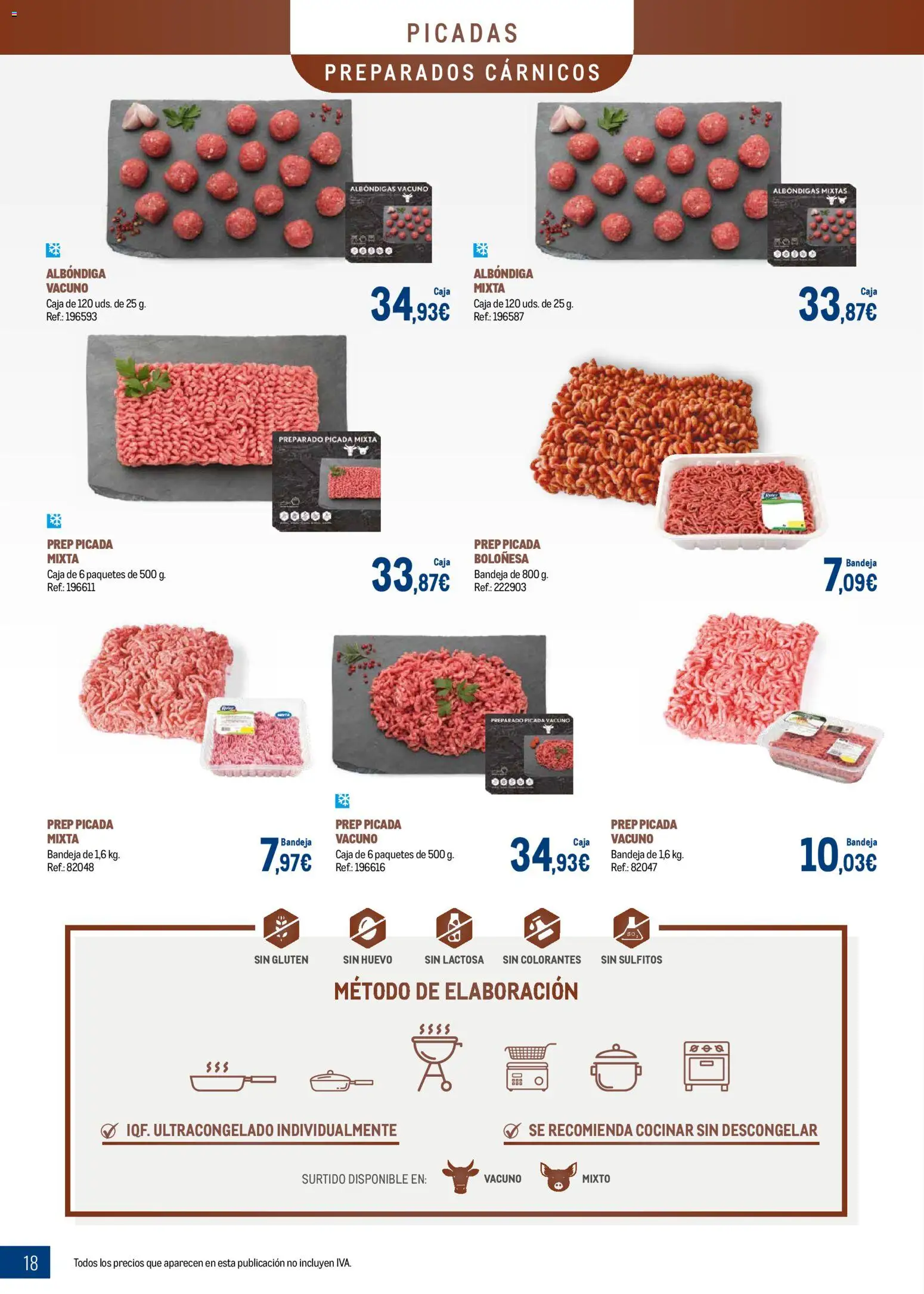 Makro - Especial Carnes Centro │ válido desde el 03.11.2025 | Página: 18 | Productos: Bandeja, Caja