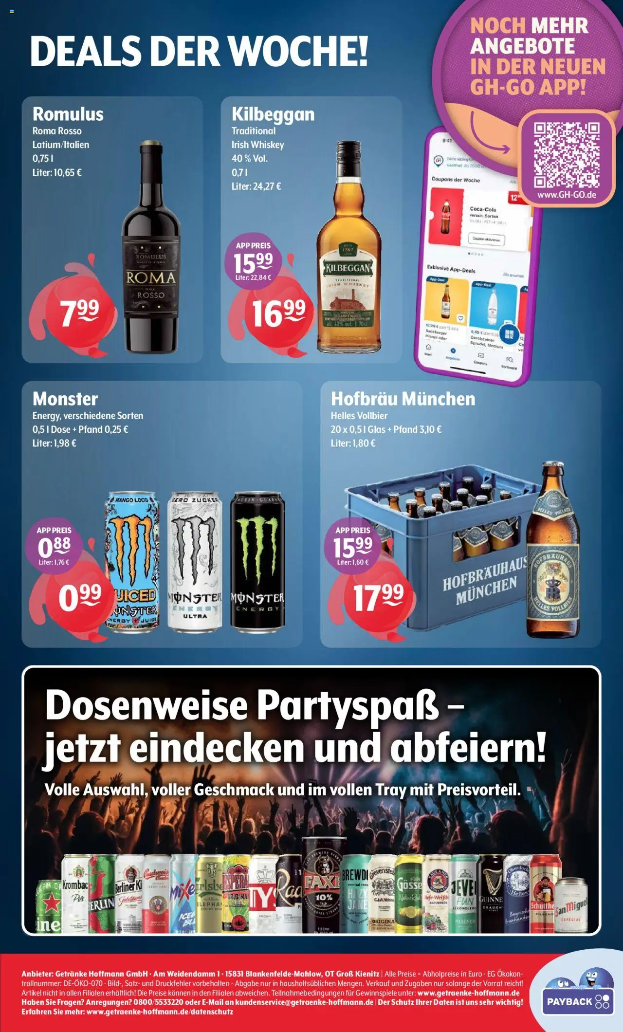 Getränke Hoffmann Prospekt 	 – gültig ab 20.10.2025 | Seite: 8