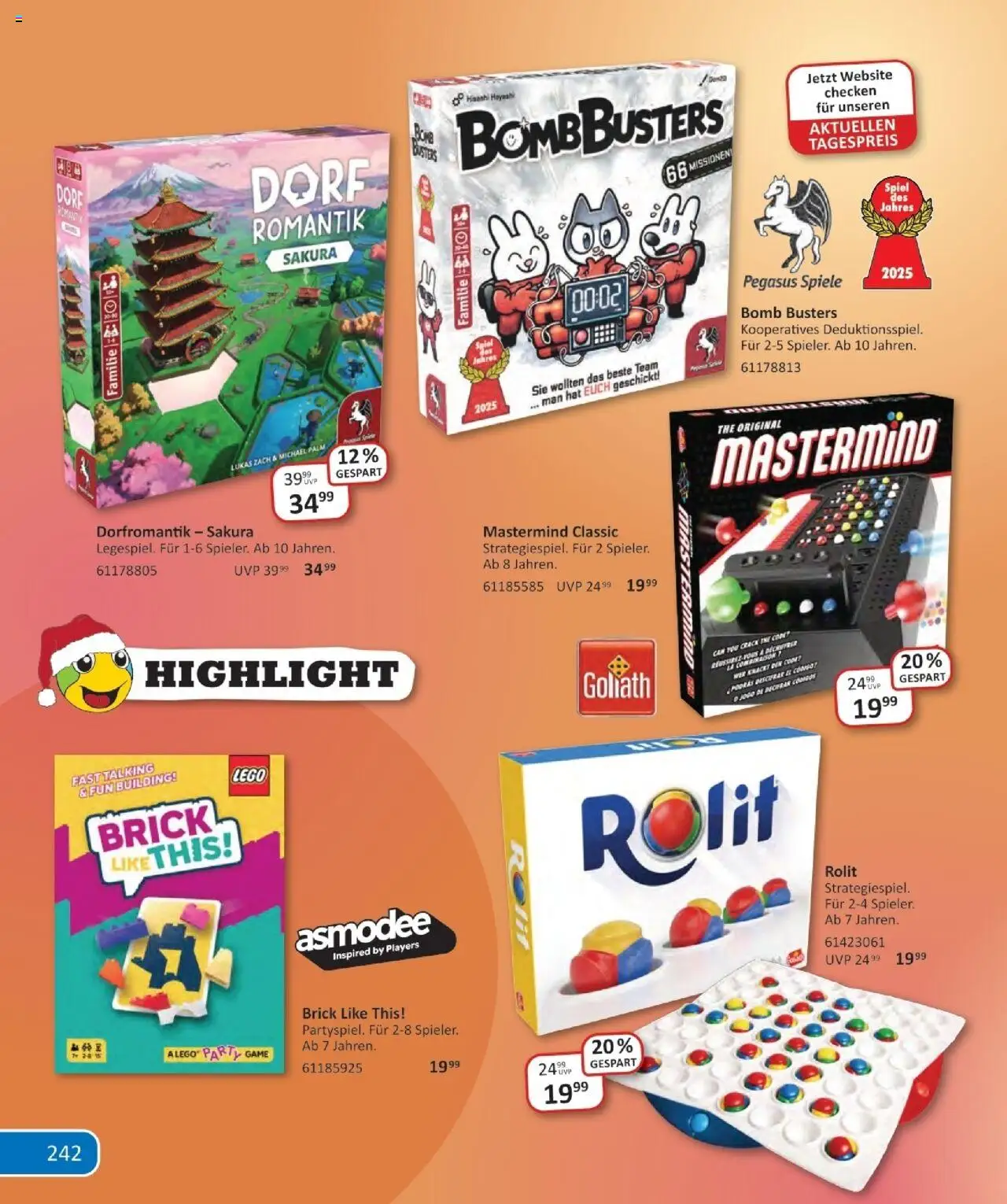 Vedes Das große Buch der Wünsche – gültig ab 29.09.2025 | Seite: 242 | Produkte: Spiel
