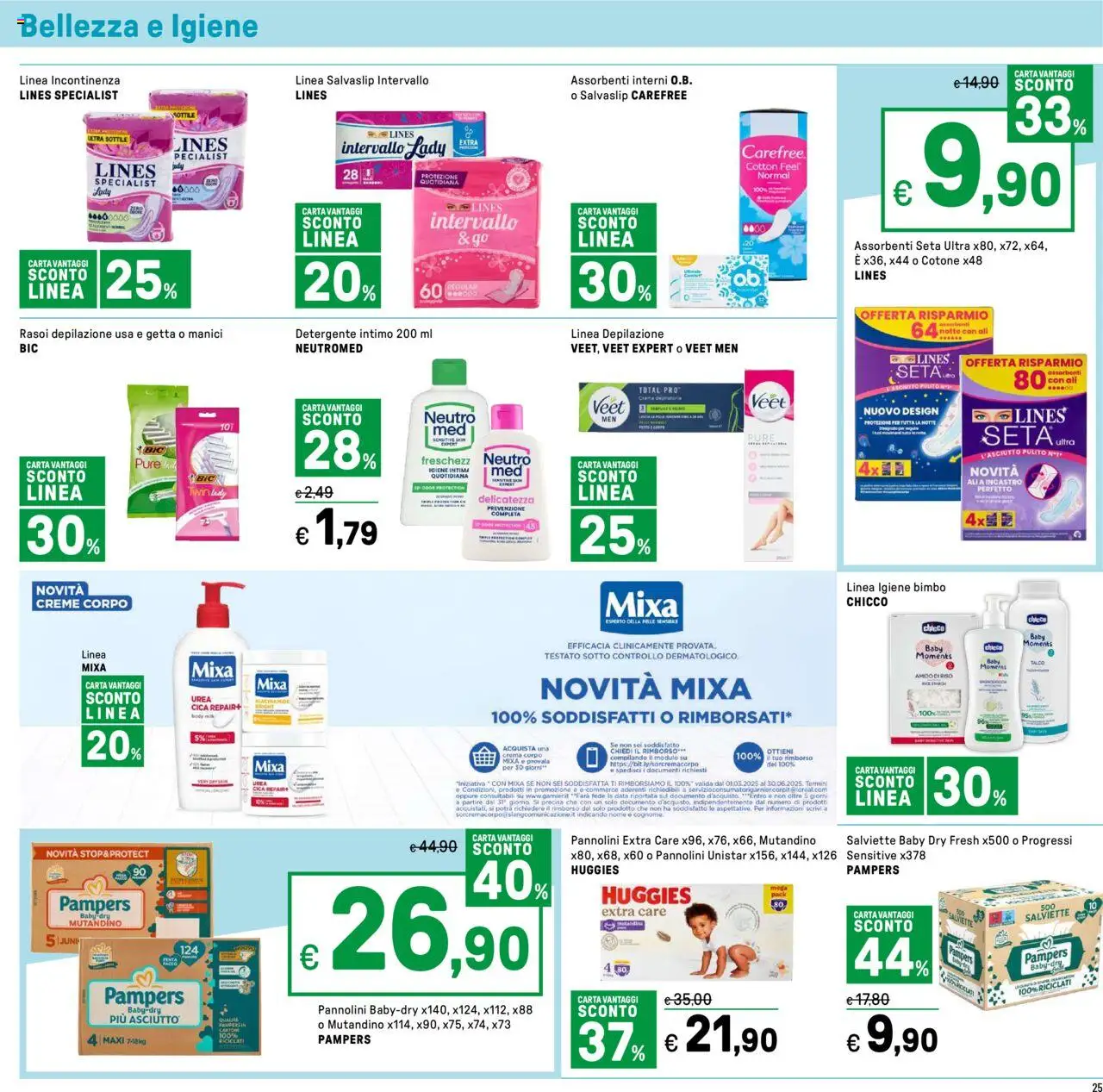 Volantino Iper del 13.06.2025 | Pagina: 27 | Prodotti: Detergente intimo, Detergente, Body, Data