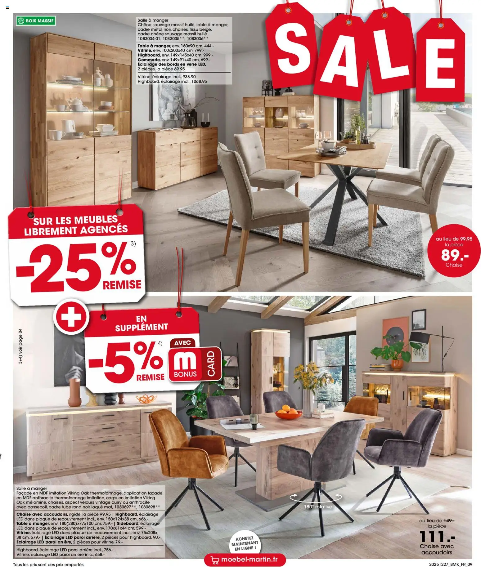 {H1} | Page: 9 | Produits: Table, Chaise, Huile, Cadre