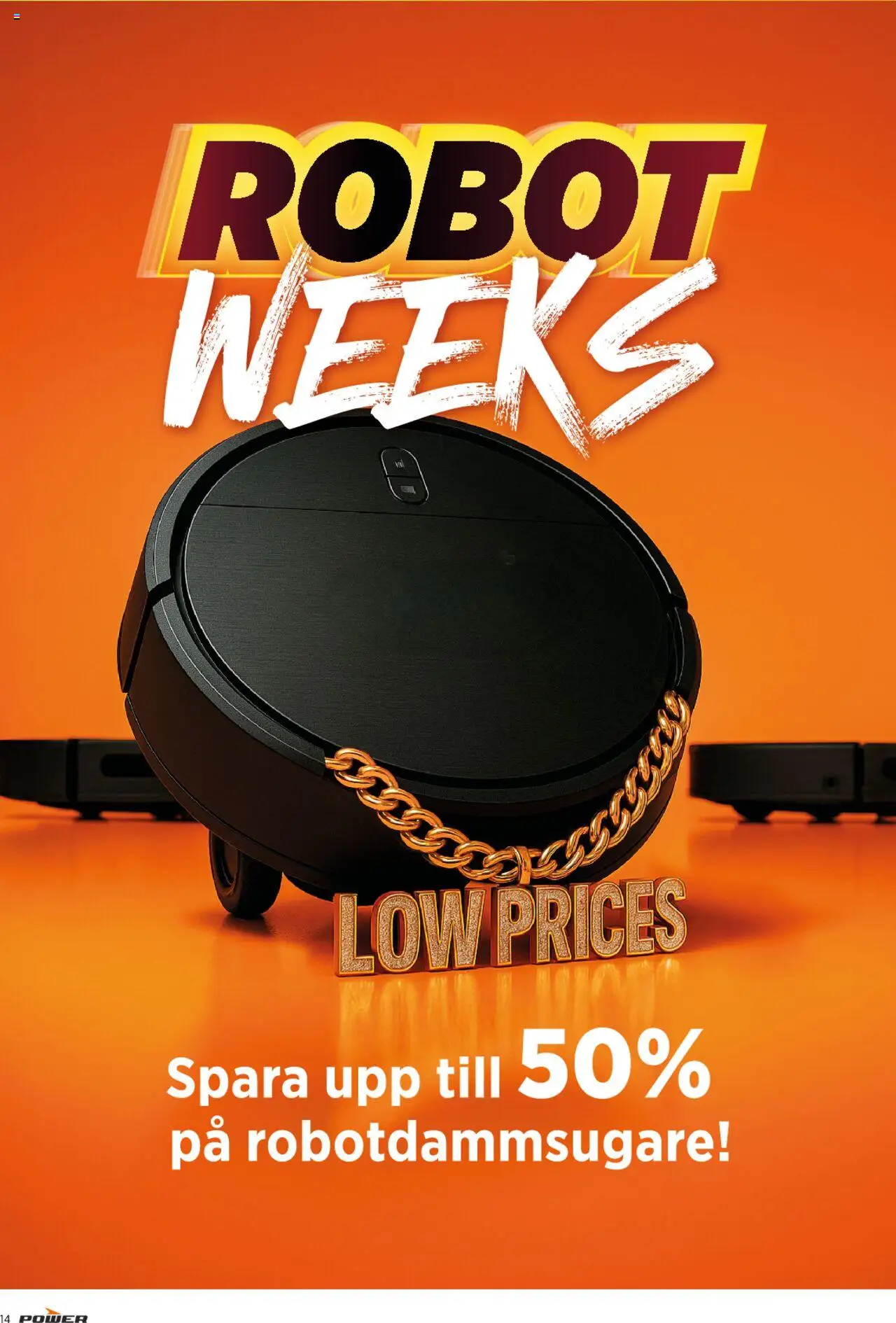 Power reklamblad aktuell från 23.06.2025 | Sida: 14 | Produkter: Robotdammsugare