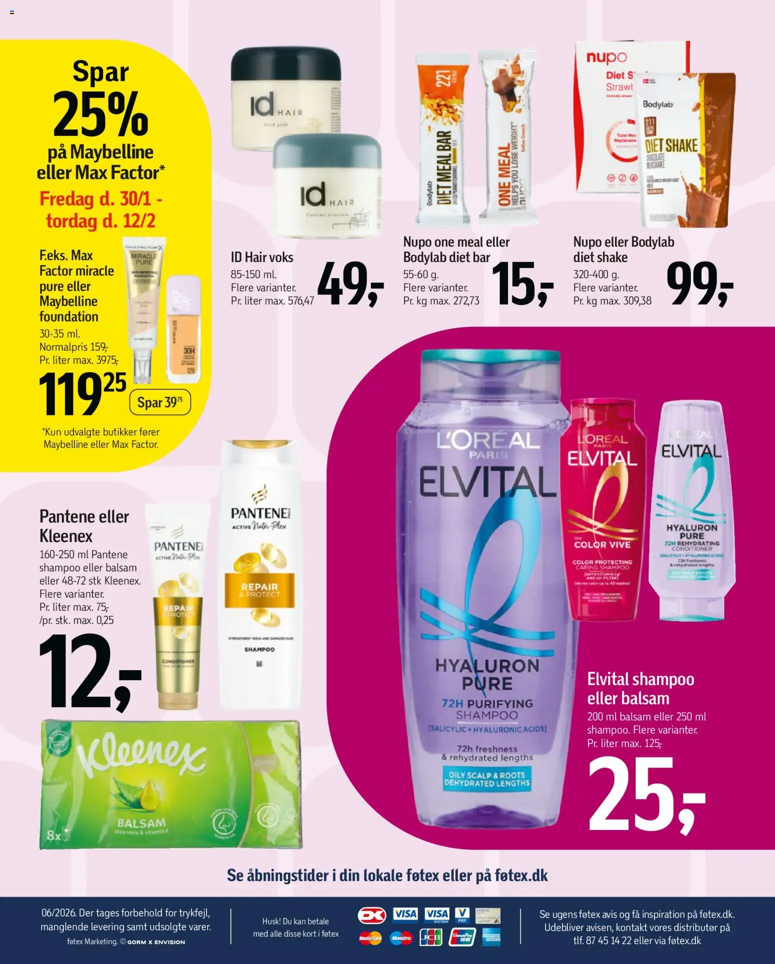 Føtex tilbudsavis – gyldig fra 30.01.2026 | Side: 60 | Produkter: Shampoo, Balsam