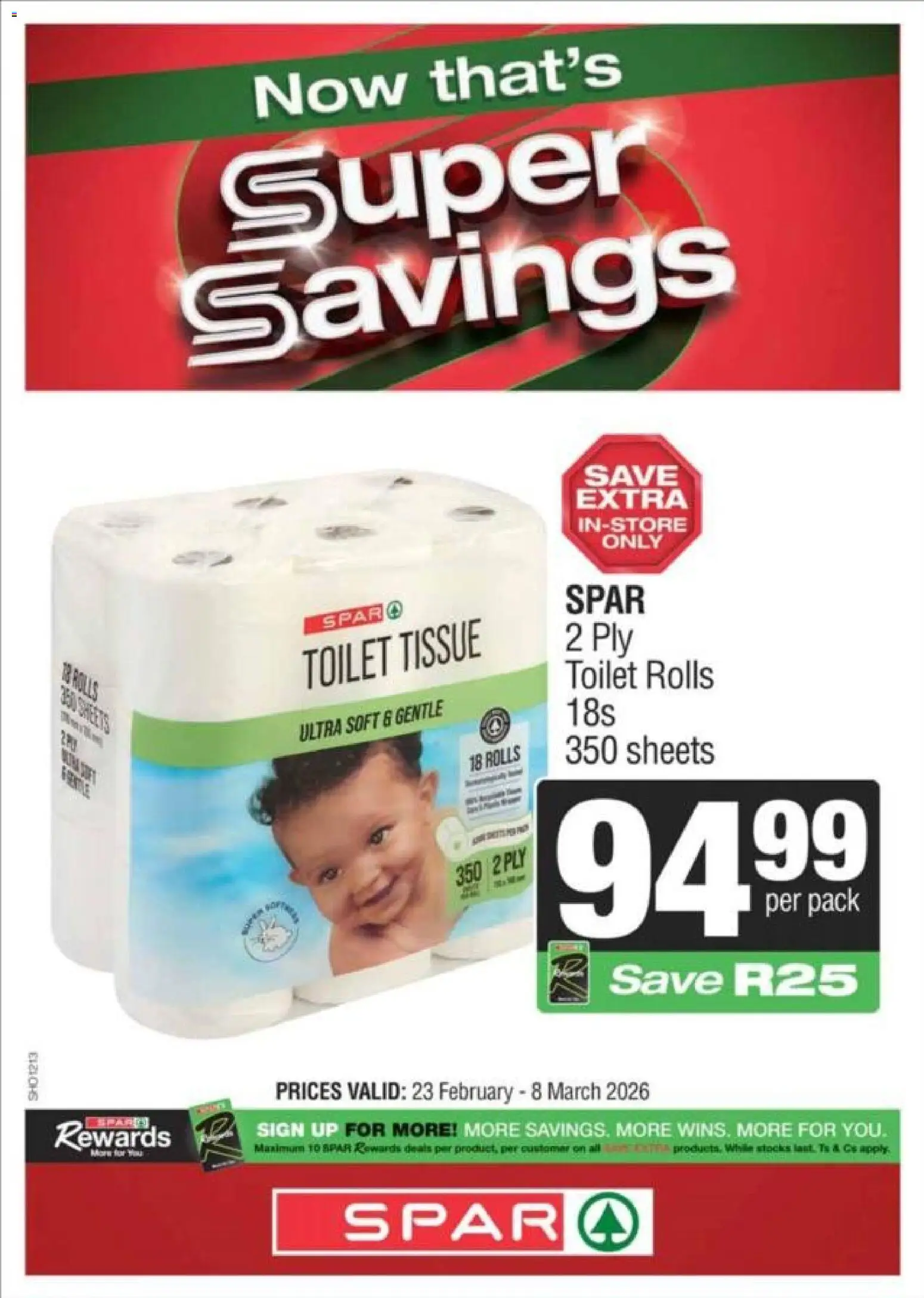 New Superspar catalogue – valid from 23.02.2026 | Page: 6 | Products: Toilet