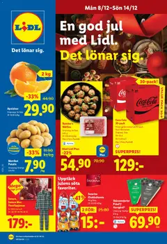 Lidl - erbjudanden - Förhandsvisning av reklamblad från butik Lidl aktuell från 08.12.2025