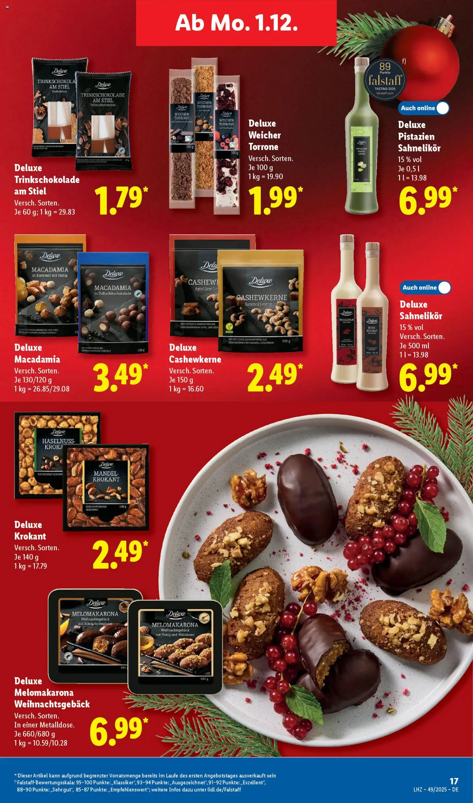 Lidl Prospekt Bremerhaven-Mitte-Nord – gültig ab 01.12.2025 | Seite: 27 | Produkte: Schokolade, Pistazien