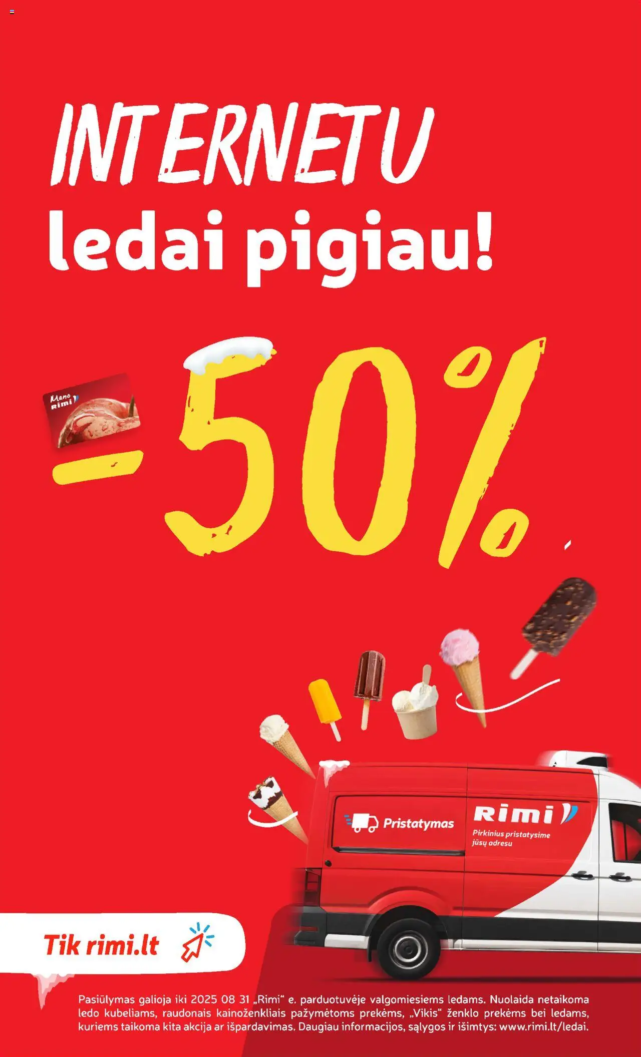 Rimi leidinys│galioja nuo 19.08.2025 | Puslapis: 14 | Prekių: Ledai
