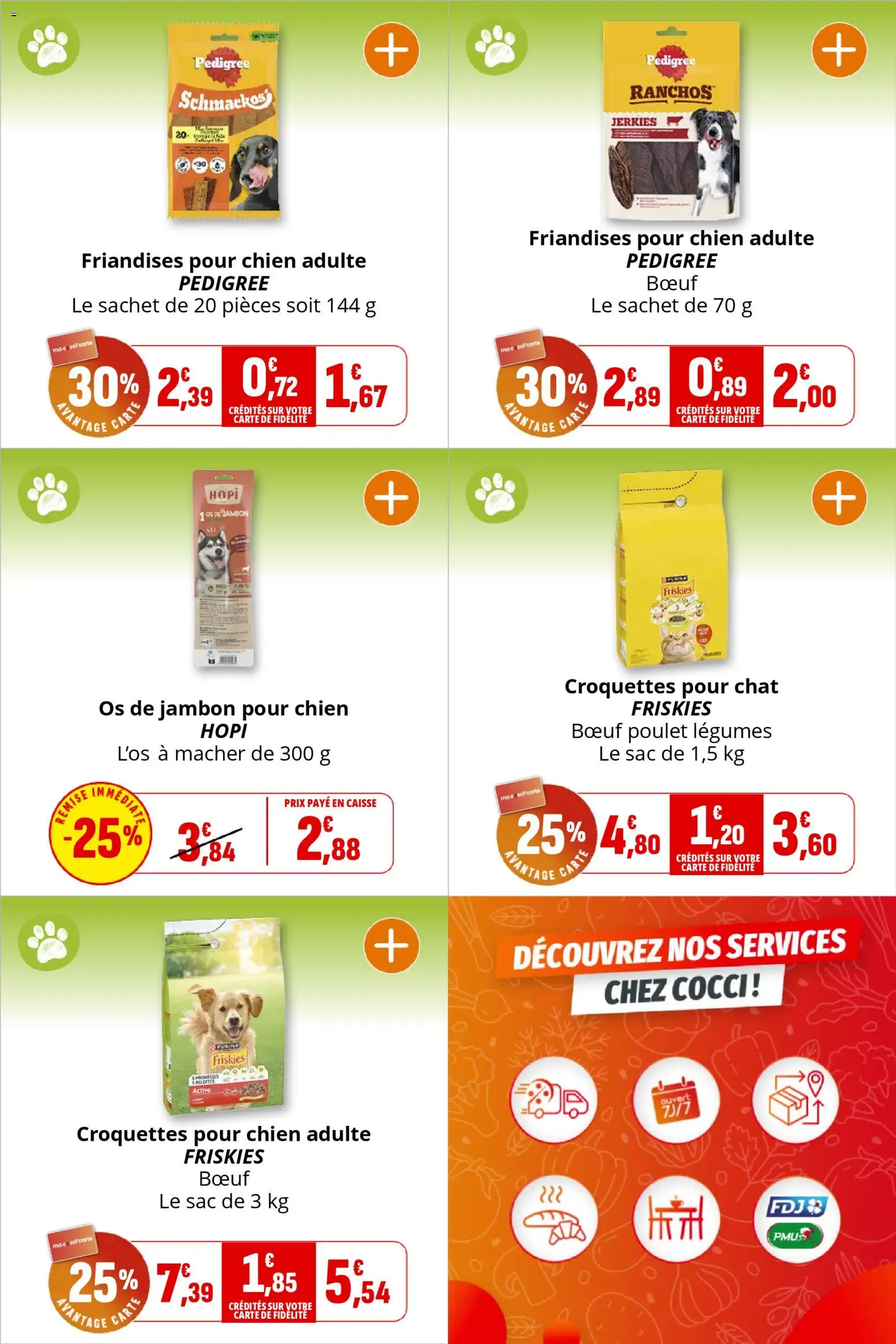 {H1} | Page: 38 | Produits: Croquettes pour chien adulte, Sac, Croquettes pour chien, Jambon