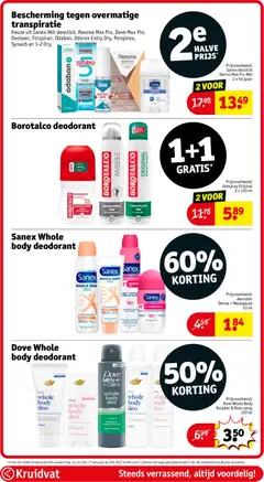 Borotalco deodorant, Borotalco deodorant - Voorbeeld van een folder van Kruidvat, geldig van 14.04.2026 | Pagina: 54