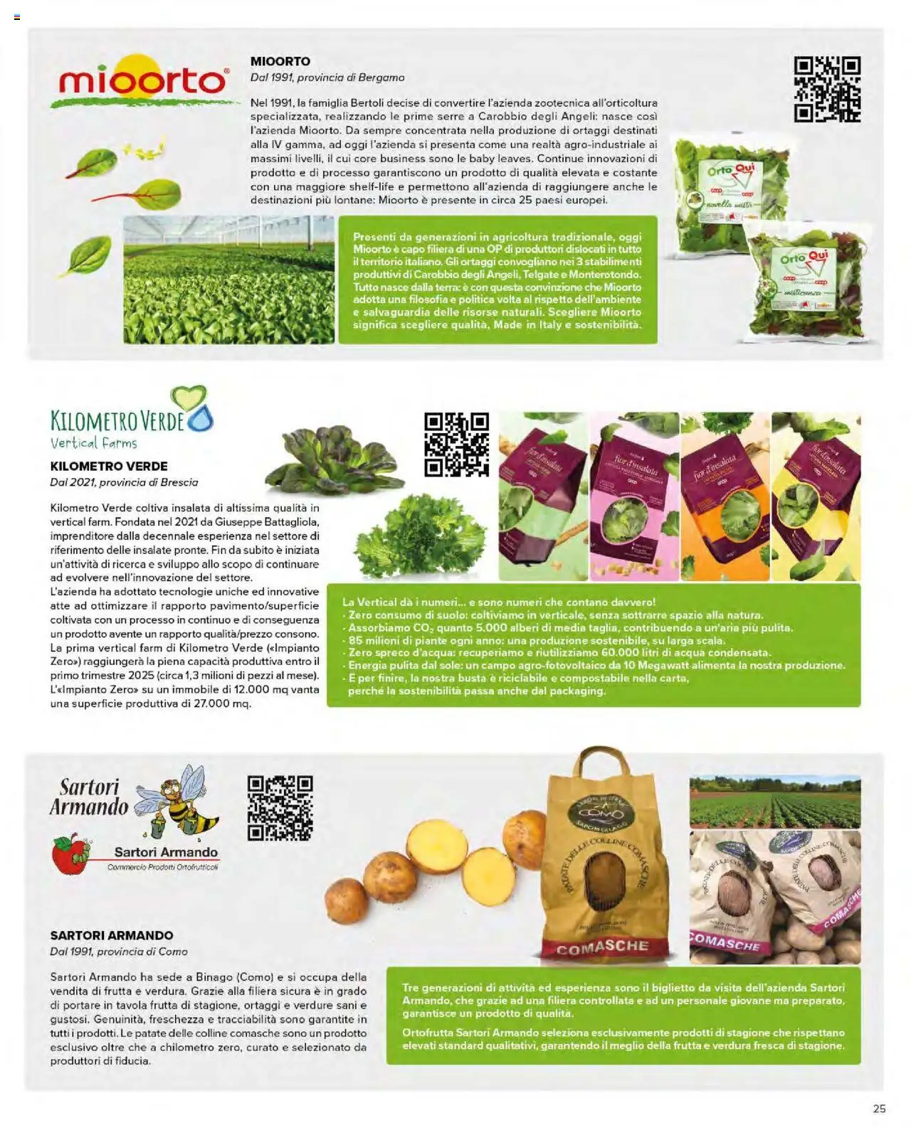 Volantino COOP del 08.09.2025 | Pagina: 25 | Prodotti: Patate, Acqua, Frutta, Ortaggi
