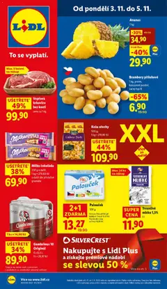 Náhled letáku Lidl leták od 03.11.2025