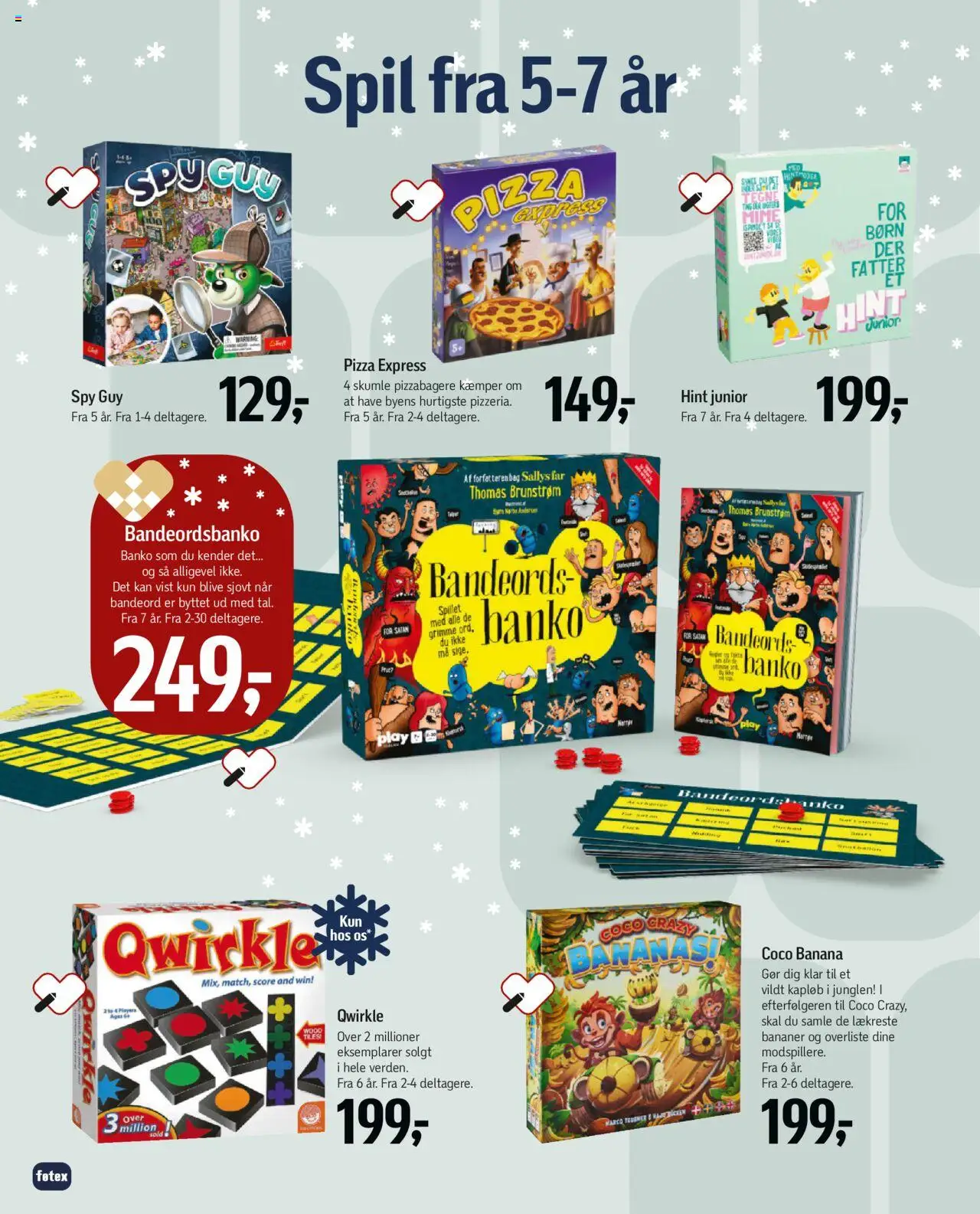 Føtex tilbudsavis – gyldig fra 13.10.2025 | Side: 46 | Produkter: Pizza, Bananer, Søm, Spil