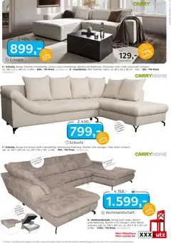 XXXL Lutz Junges Wohnen ab 26.10.2025 gültig | Seite: 11 | Produkte: Wohnlandschaft, Ecksofa, Bett, Kissen