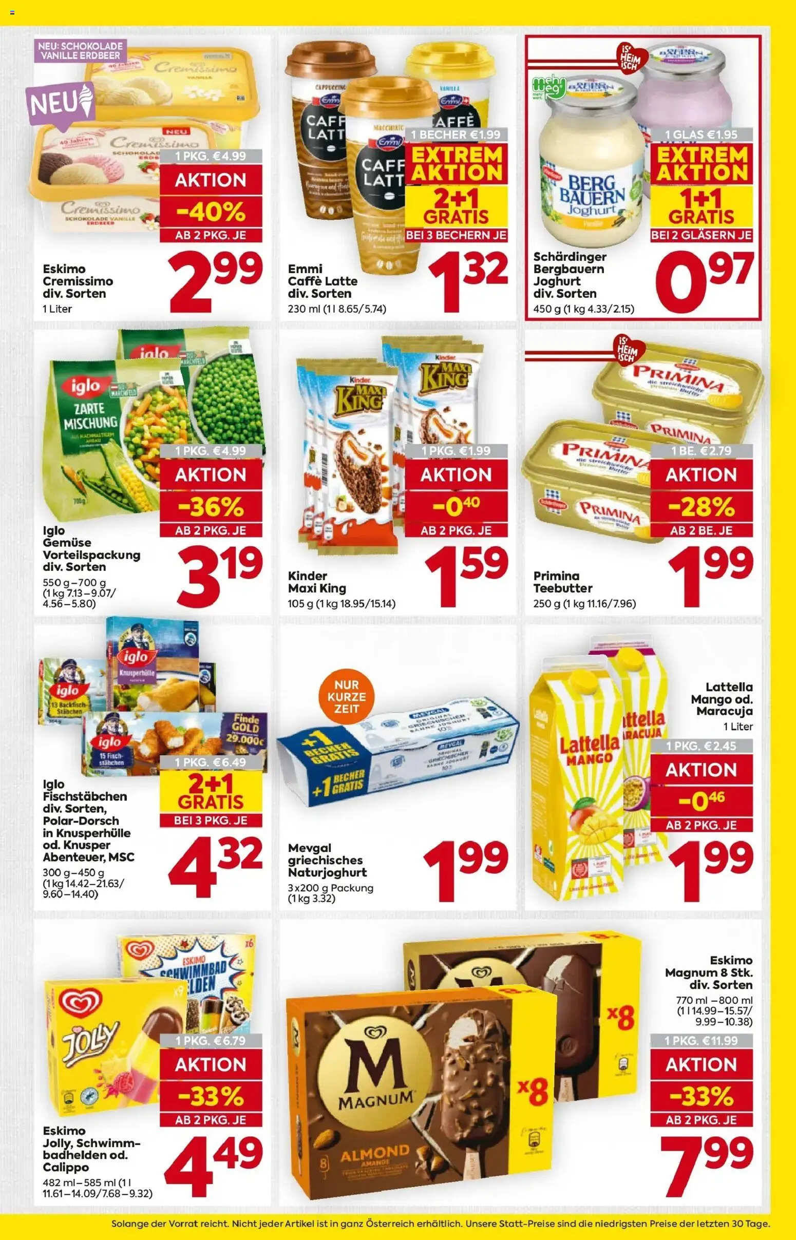 Billa Flugblatt - Grieskirchen, Wallern An Der Trattnach, Ansfelden gültig ab 23.04.2026 | Seite: 11 | Produkte: Gemüse, Mango, Joghurt, Schokolade