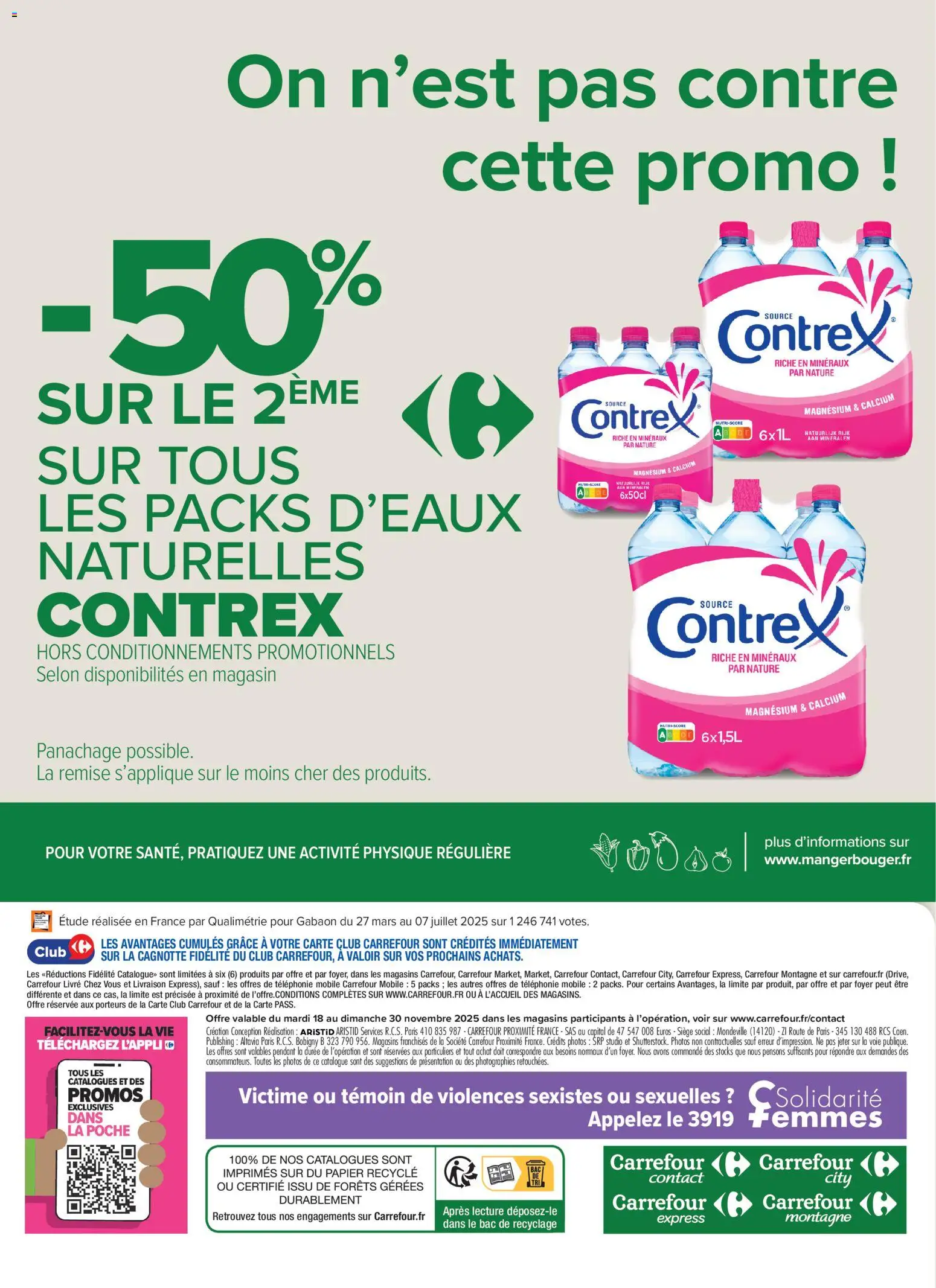 {H1} | Page: 20 | Produits: Contrex, Livre