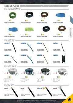 Pré-visualização Leroy Merlin Catálogo válido de 18.11.2024 | Página: 55 | Produtos: Cabo, Top