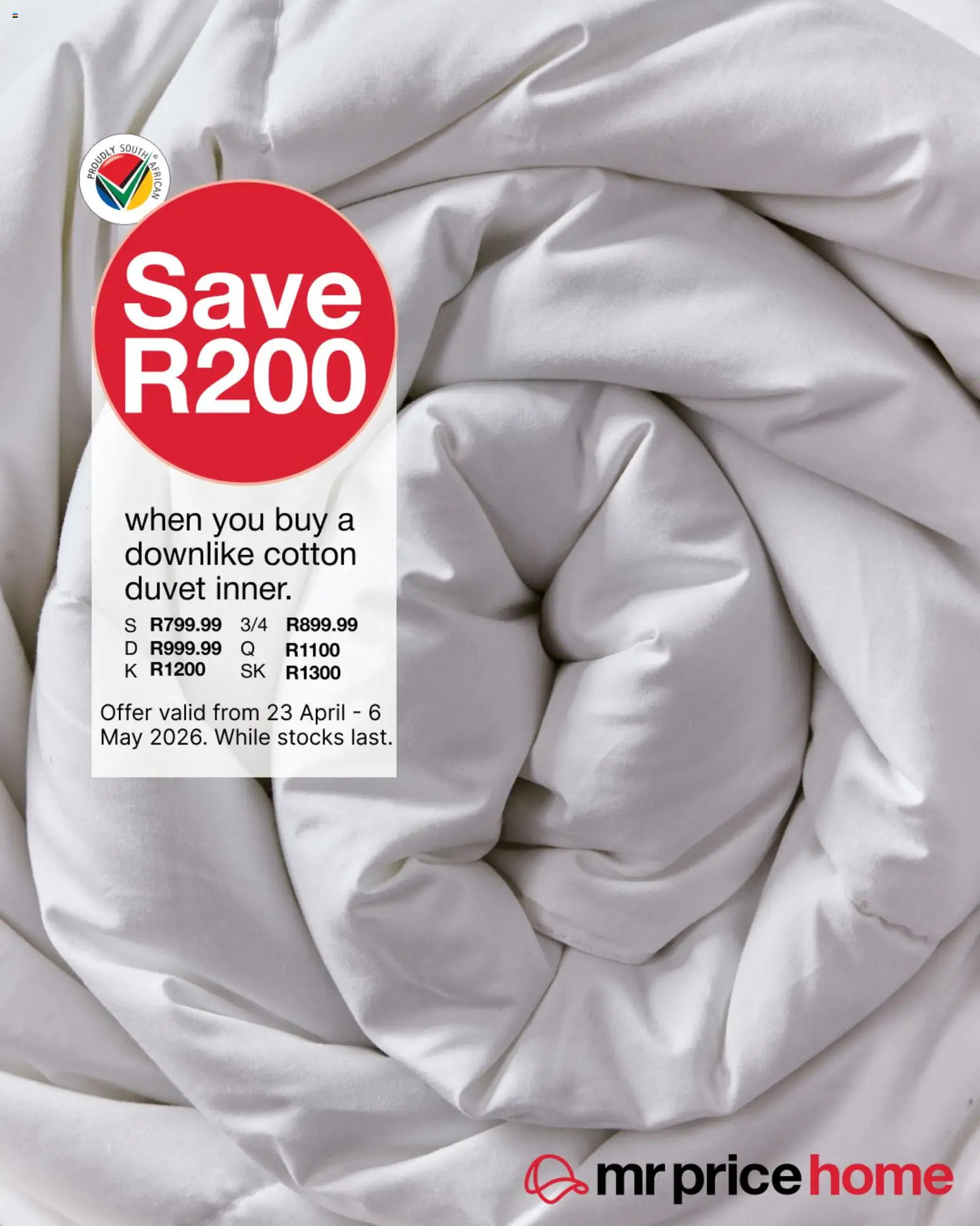 New MRP Home catalogue – valid from 23.04.2026 | Page: 2 | Products: Duvet