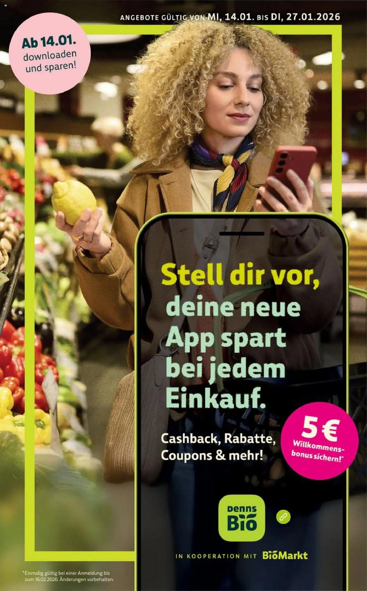 Denns BioMarkt Angebote – gültig ab 14.01.2026 | Seite: 1