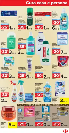 Anteprima del volantino Carrefour Market - Roma catalogo valido a partire dal 04.11.2025 | Pagina: 17 | Prodotti: Carta igienica, Dentifricio, Manzo, Olio
