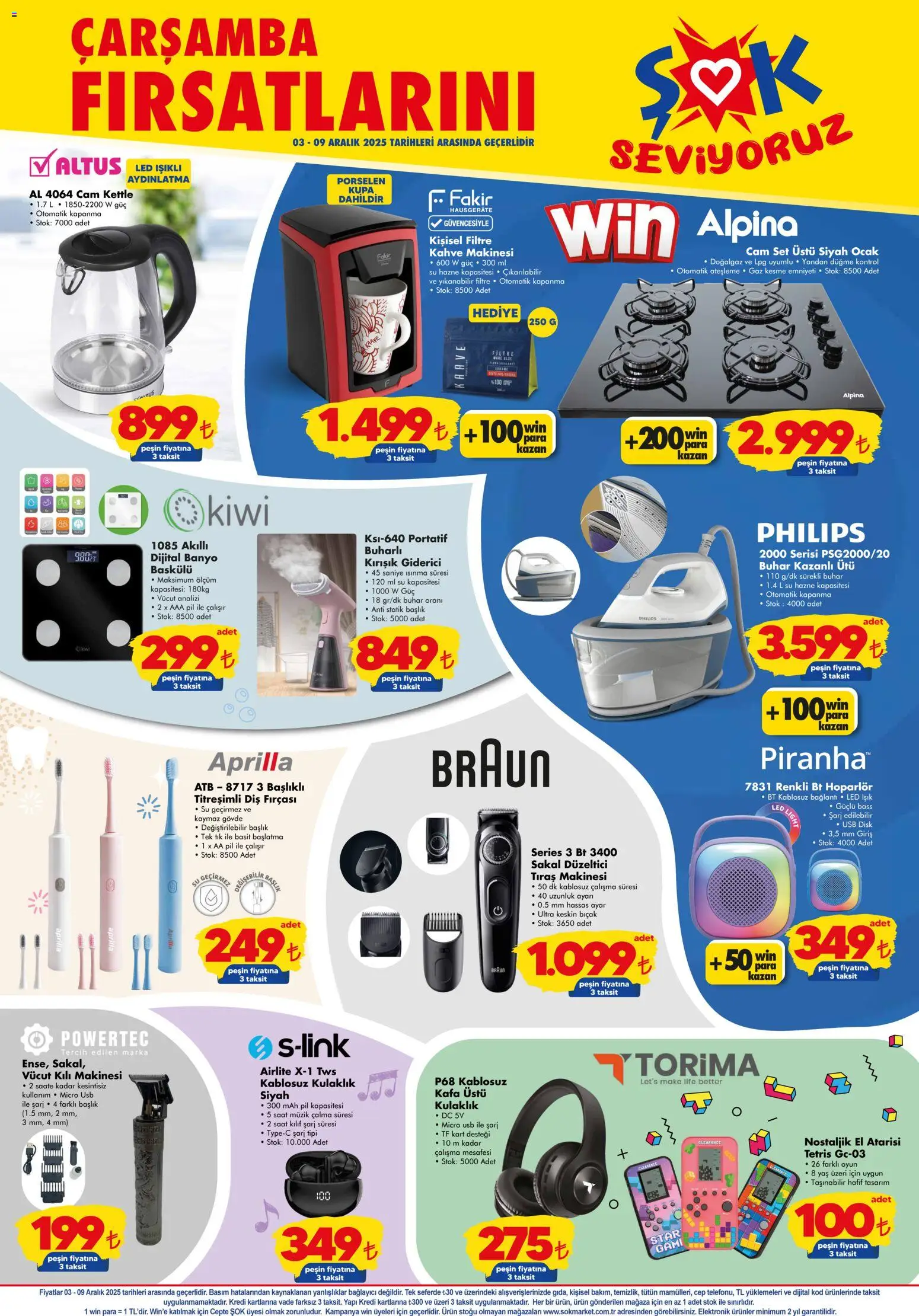 Şok Market Katalog - 03.12.2025 tarihinden itibaren geçerlidir | Sayfa: 4