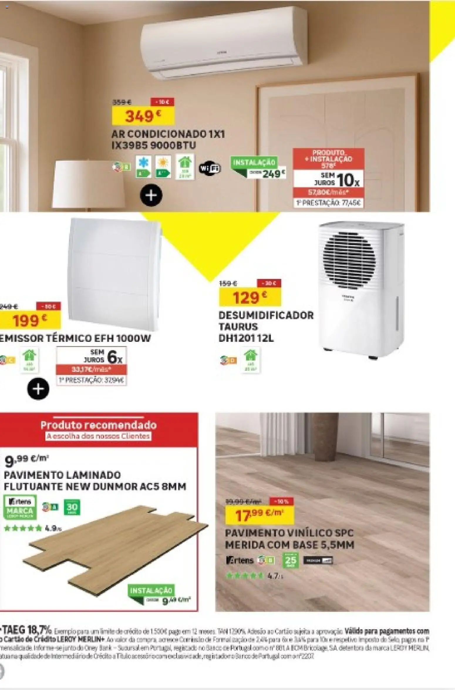 Leroy Merlin Catálogo │ válido de 11.12.2025 | Página: 3 | Produtos: Ar condicionado, Base, Desumidificador