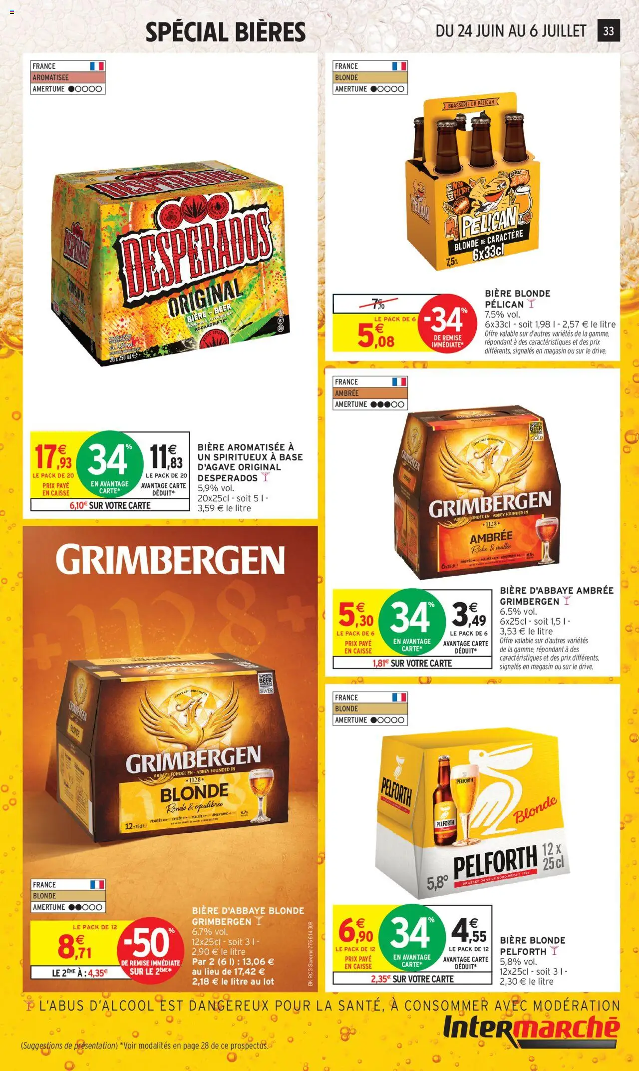  | Page: 35 | Produits: Desperados, Base, Bière blonde, Bière