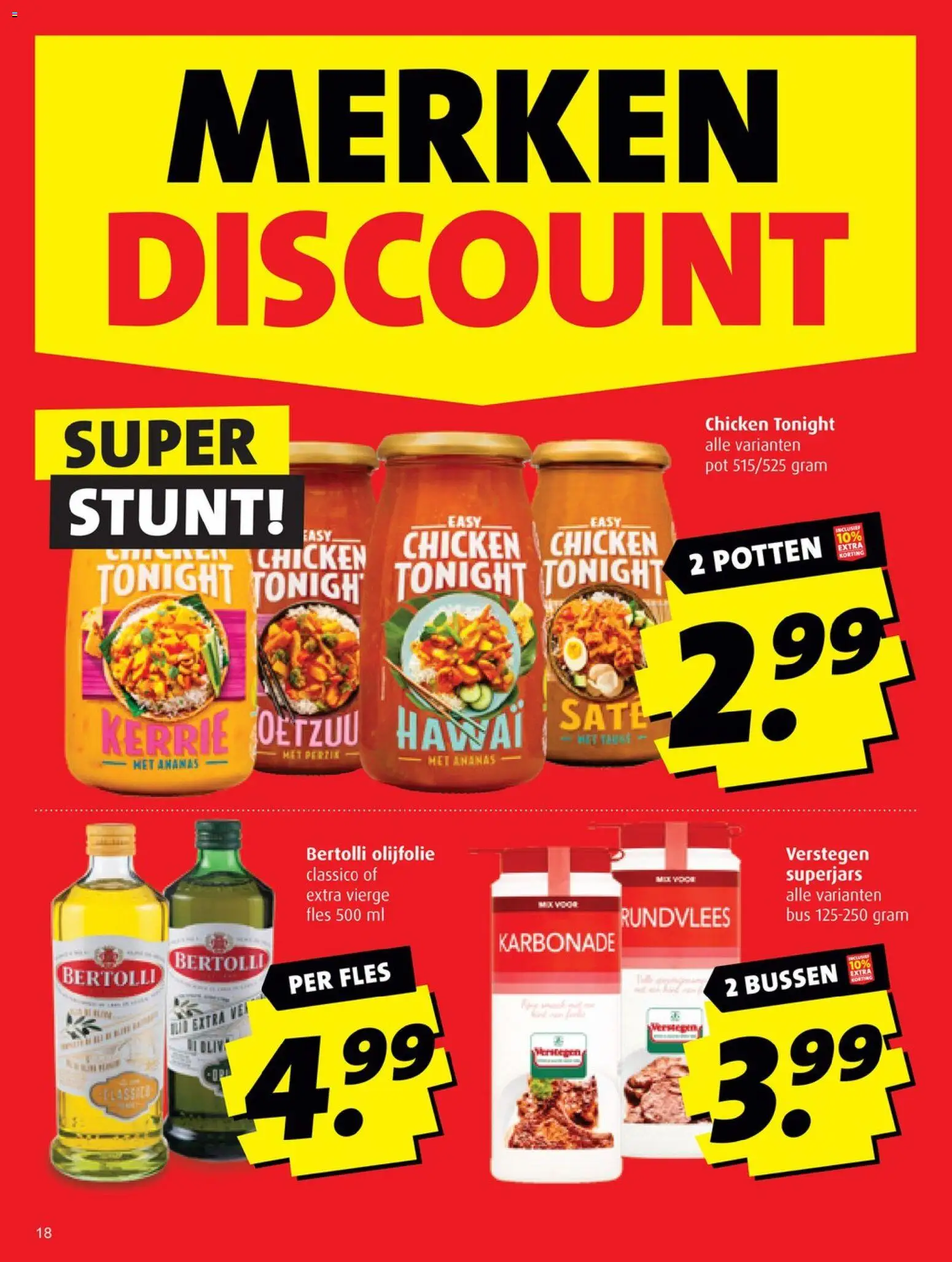 {H1} | Pagina: 18 | Producten: Ananas, Pot, Fles, Rundvlees