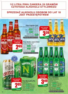 Pogląd oferty "Piwo Warka Jasne Pełne, butelka zwrotna, 0,5 l" - ważna od 01.04.2026 | Strona: 52