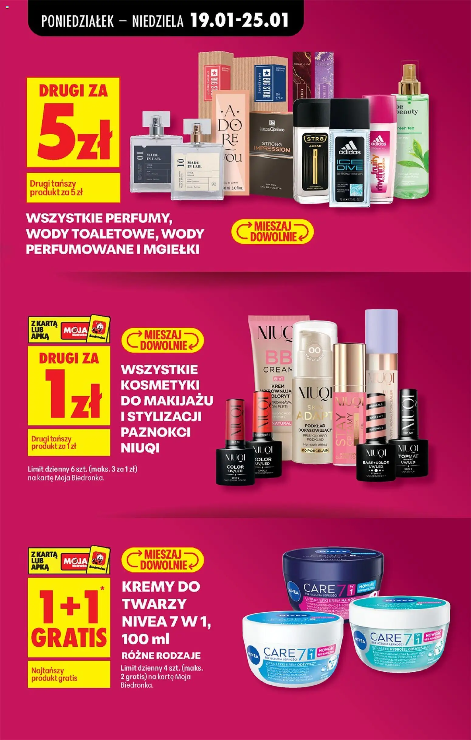 Biedronka gazetka od 19.01.2026 | Strona: 25 | Produkty: Body, Krem do rąk, Krem, Dezodorant