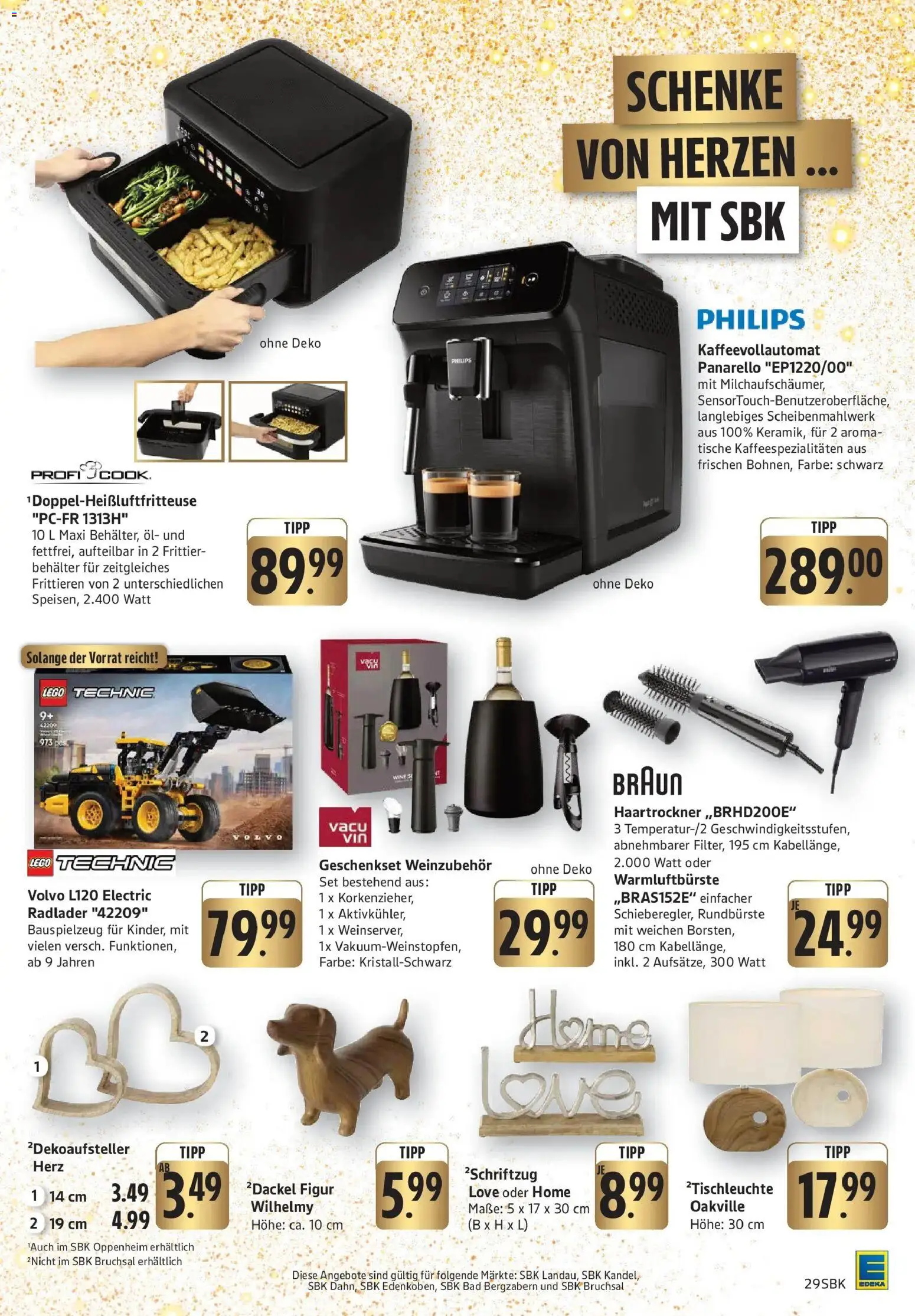 Edeka prospekt Walldorf	 – gültig ab 15.12.2025 | Seite: 29 | Produkte: Philips, Haartrockner, Öl, Bad