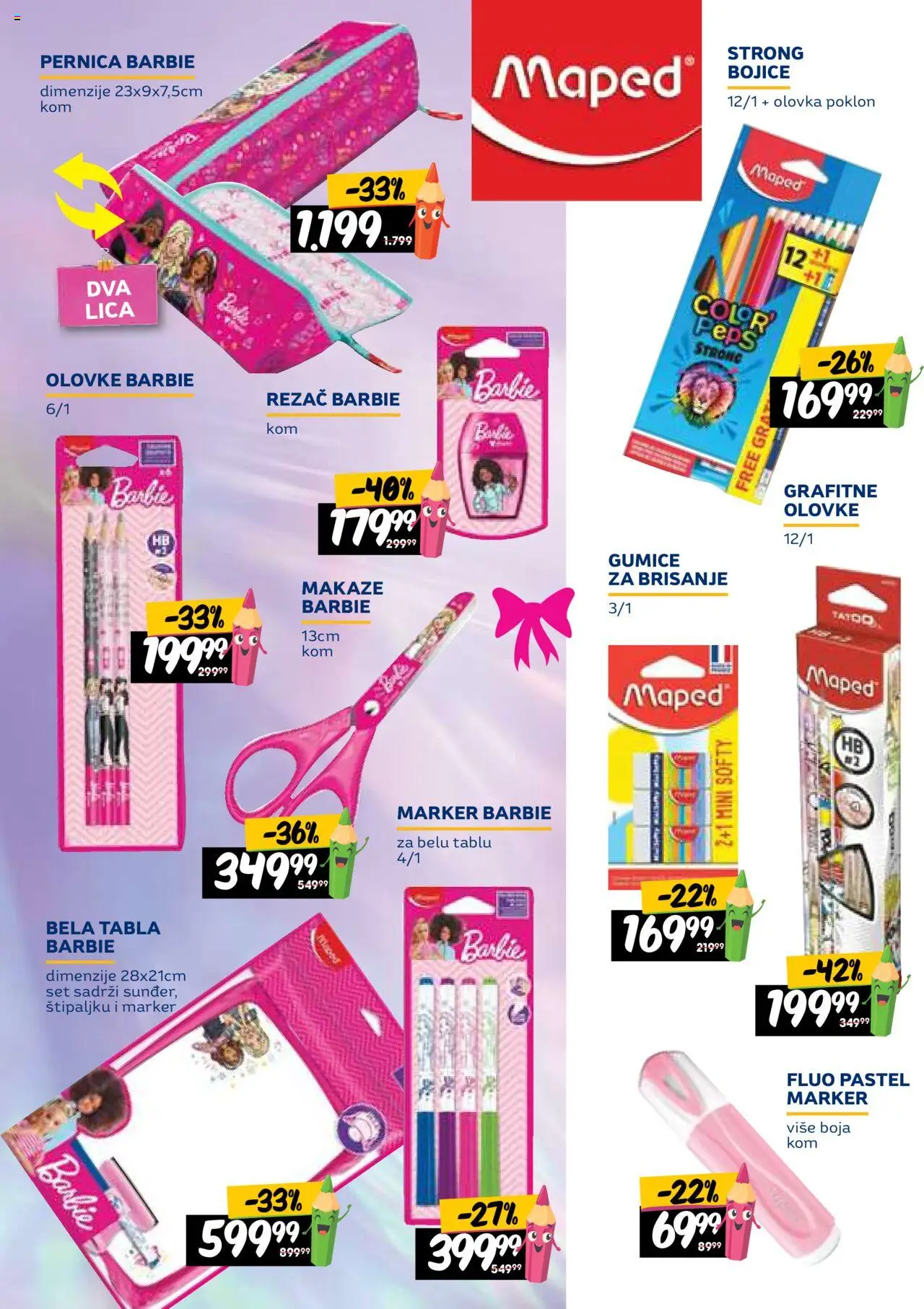 Idea katalog - važi od 14.08.2025 | Strana: 10 | Proizvode: Makaze, Rezač, Barbie