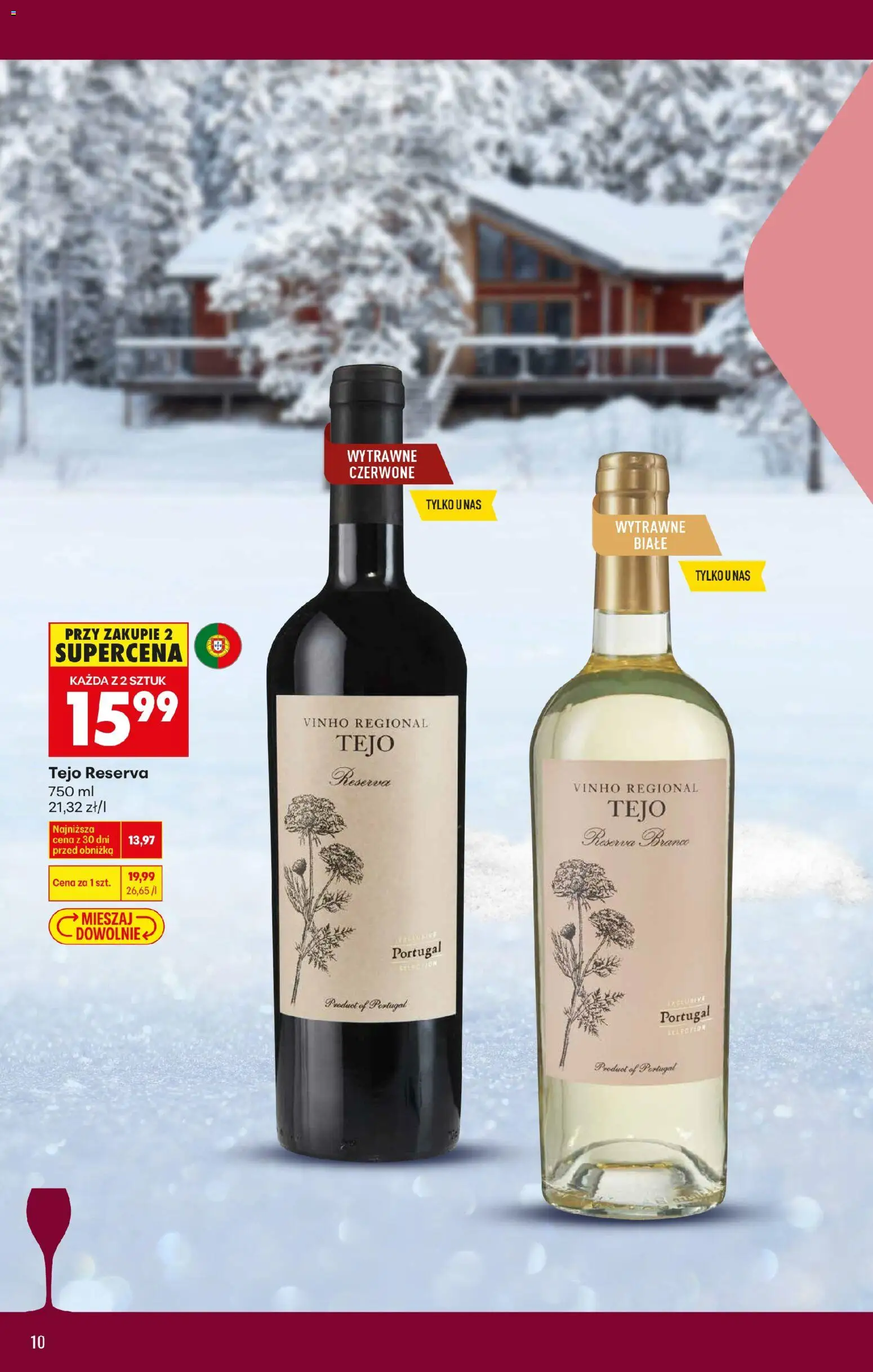 Biedronka gazetka - Czas na toast od 12.01.2026 | Strona: 12 | Produkty: Wino