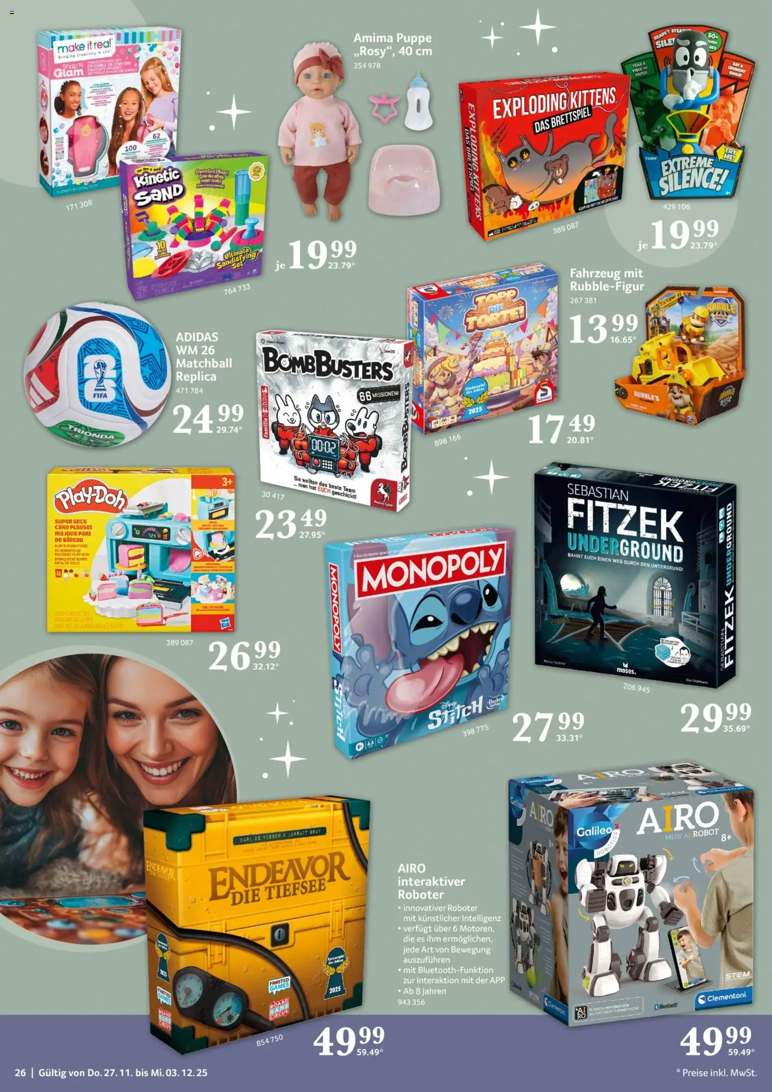 Selgros  Non Food – gültig ab 27.11.2025 | Seite: 26 | Produkte: Spiel, Roboter