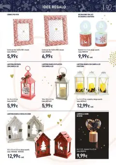 Anteprima del volantino Unieuro Casa Regalo catalogo valido a partire dal 06.11.2025 | Pagina: 9 | Prodotti: Lanterna, Batteria, Candela, Lampada