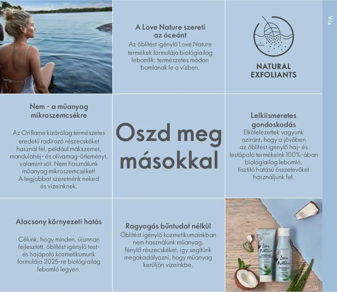 Oriflame akciós ujság - amely érvényes a következő dátumtól: 27.05.2020 | Oldal: 23