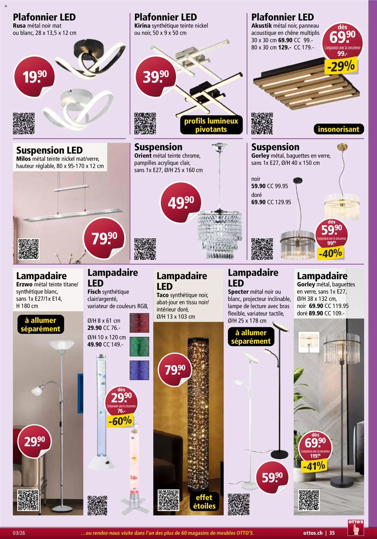 Otto's aktionen Meubles – gültig ab 01.03.2026 | Seite: 35 | Produkte: Lampe, Fisch