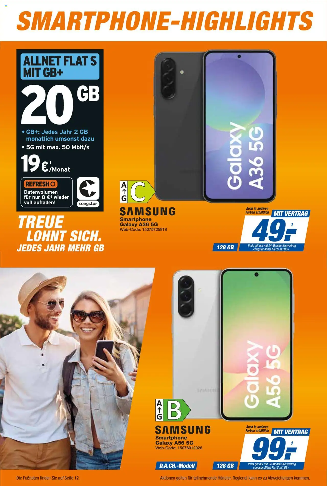 Expert Smarthphone Highlights im Oktober – gültig ab 01.10.2025 | Seite: 8 | Produkte: Samsung, Smartphone