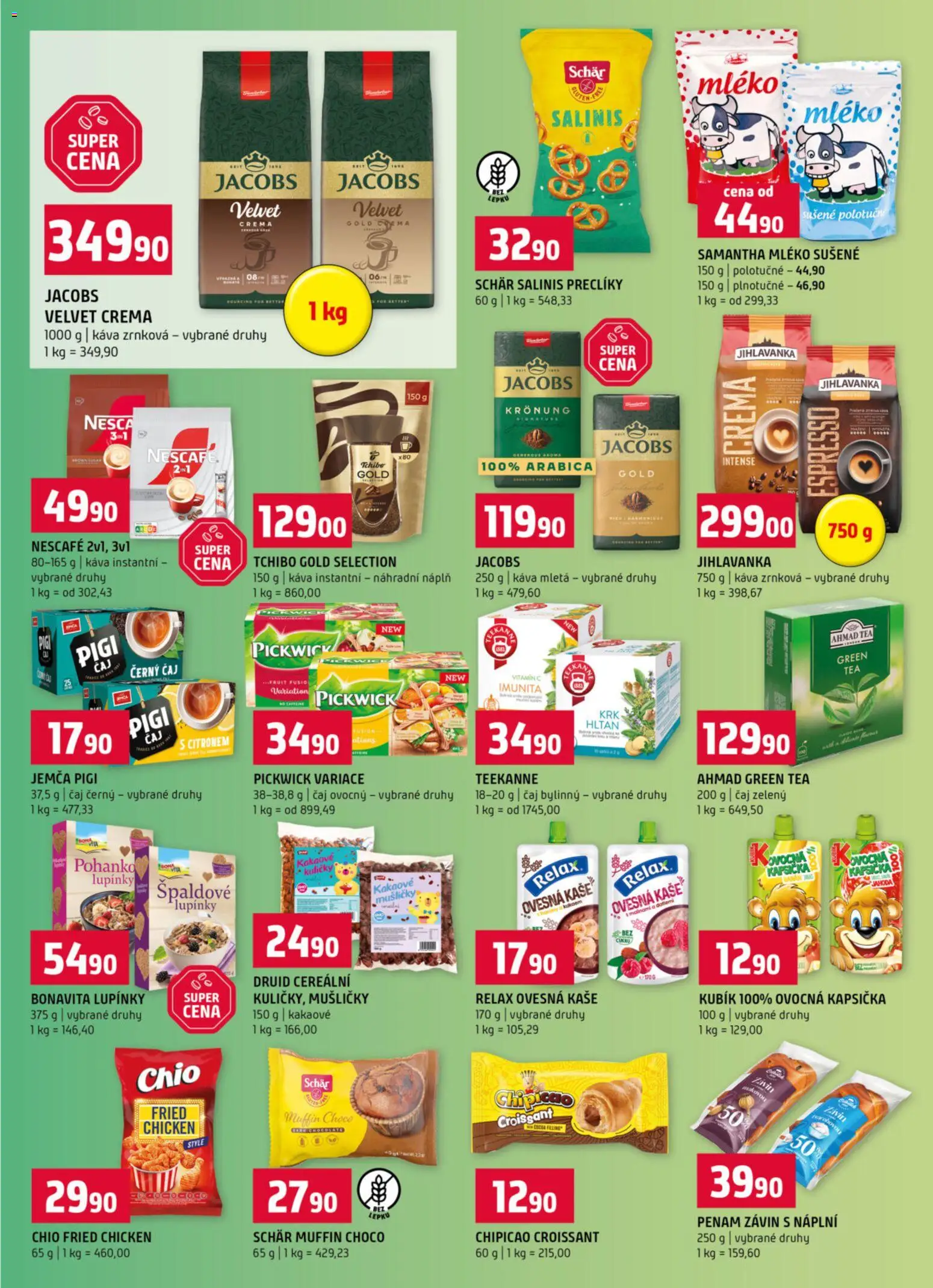 Terno leták od 25.02.2026 | Strana: 9 | Produkty: Káva, Tchibo, Jacobs, Nescafé
