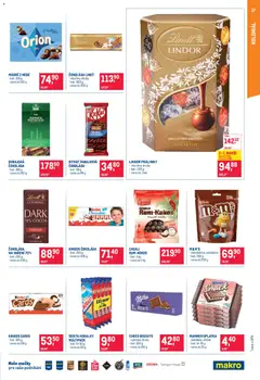 Náhled letáku Makro leták - Pro milovníky jídla od 05.11.2025 | Strana: 17