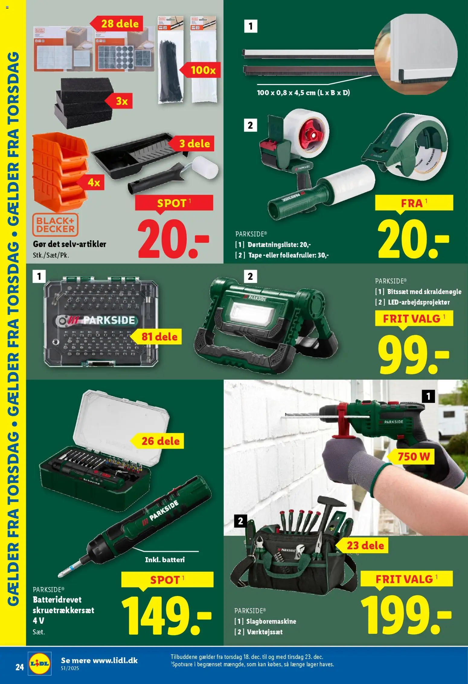 Lidl tilbudsavis – gyldig fra 14.12.2025 | Side: 12 | Produkter: Søm, Batteri